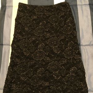 High waisted skirt